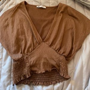 Zara low cut top